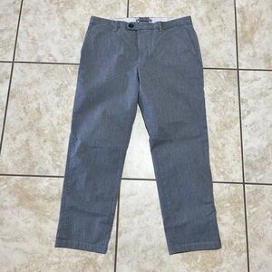Proper Cloth Japanese Grey Melange Stretch Twill Pants Mens Size 34